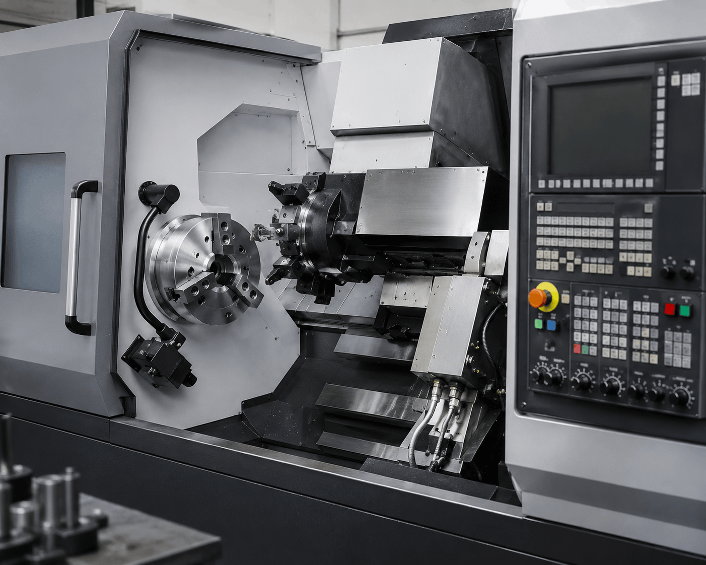 CNC Sliding Head Machine